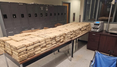$20M in cocaine found beneath floorboards of commercial truck trailer at California border