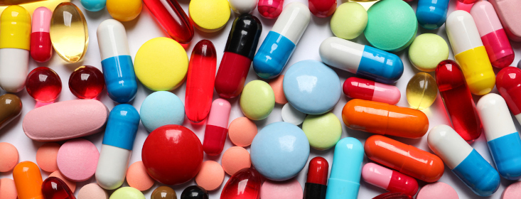 Pills mixed