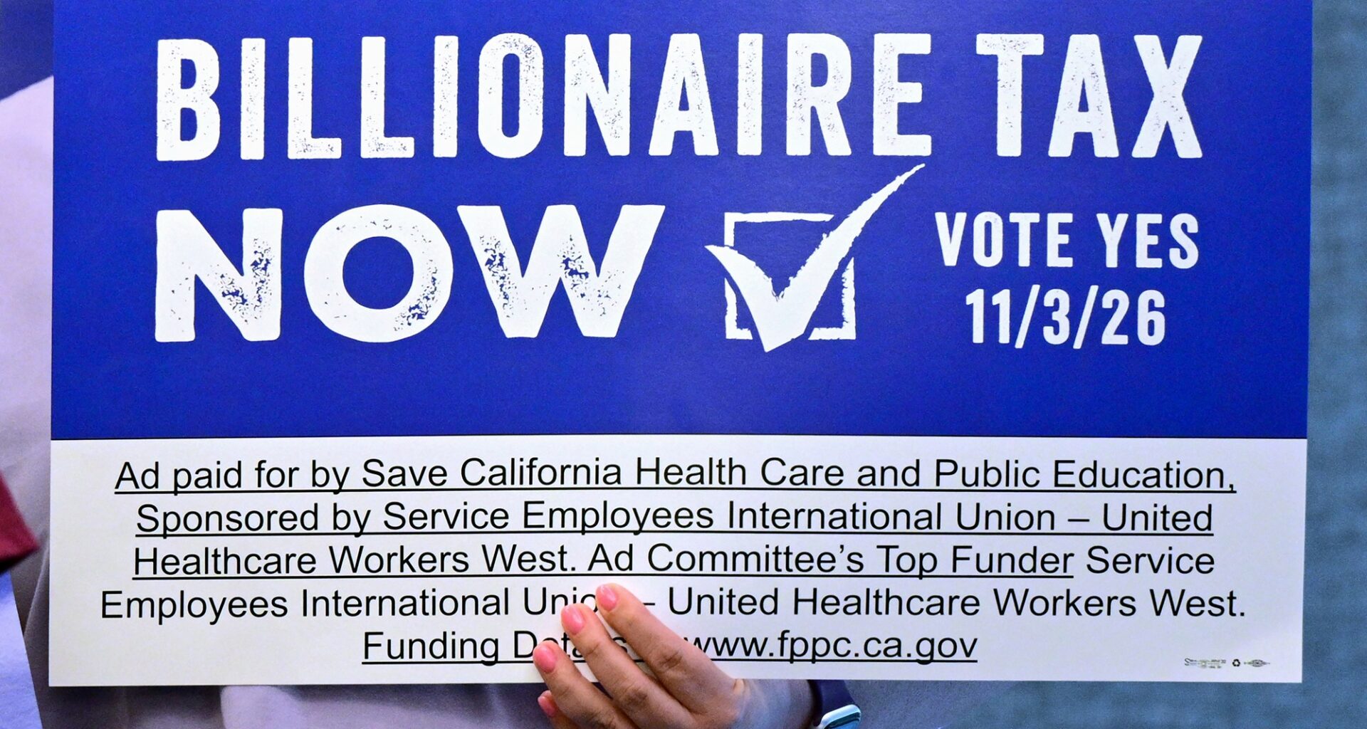 Splitting With State Party, San Francisco Democrats Oppose Billionaire Tax