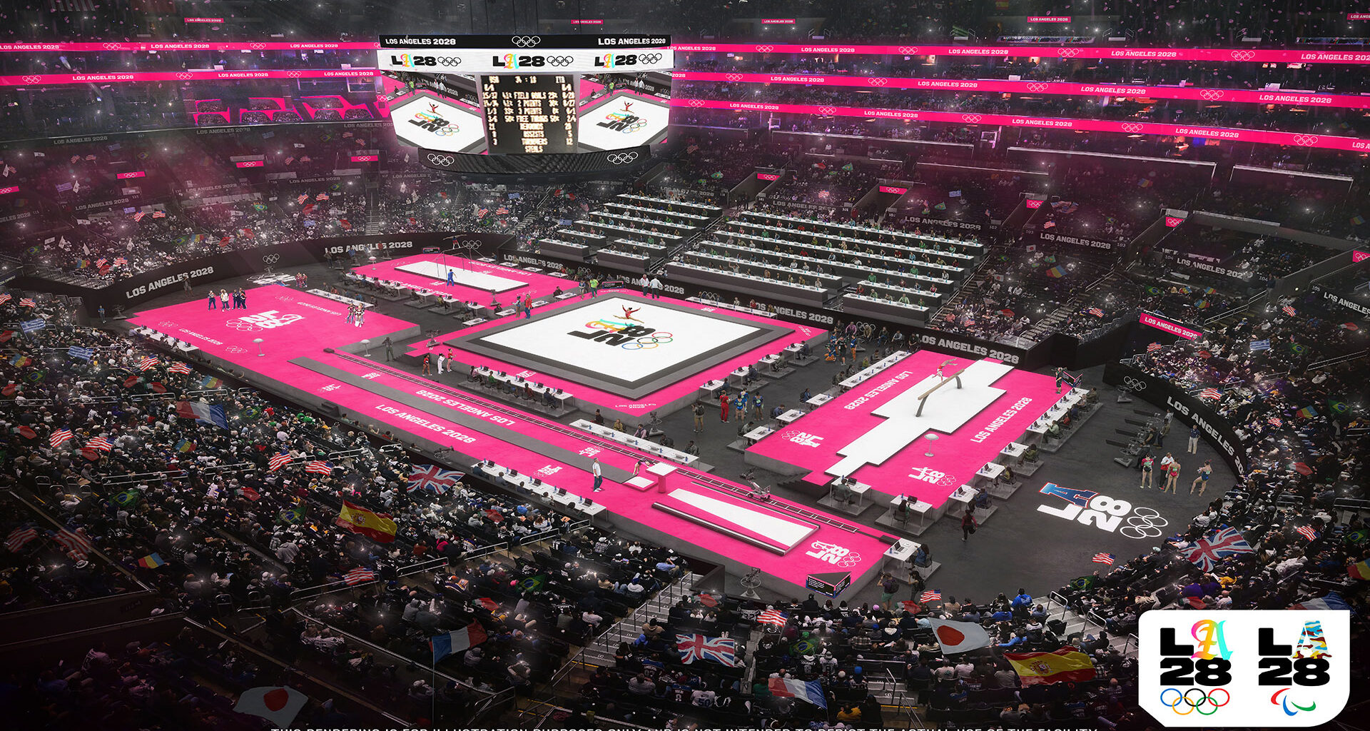 Gymnastics 101: Competition venue for 2028 Los Angeles Olympics