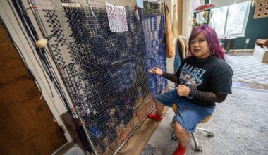 Woven mural to be shown at Valley-Hi North Laguna Library