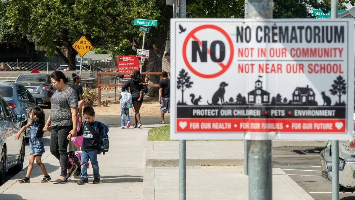 Locals fight crematorium proposed near Sacramento CA school