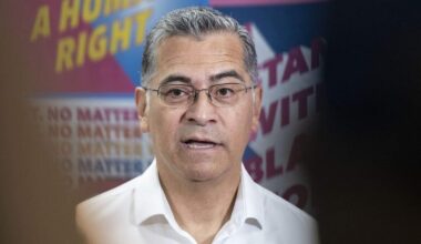 Becerra dodges reporters after Sacramento policy summit