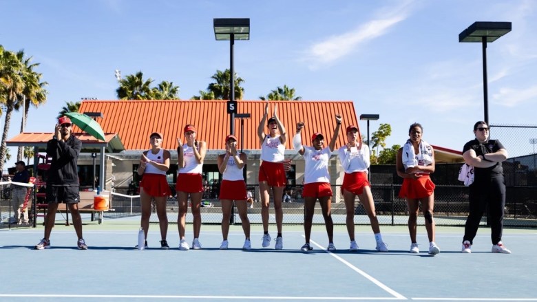 SDSU women's tennis team