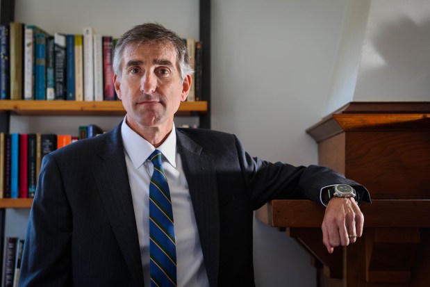 Former immigration judge Jeremiah Johnson looks on from his home in San Francisco, Calif., on Thursday, Dec. 4, 2025. (Ray Chavez/Bay Area News Group)