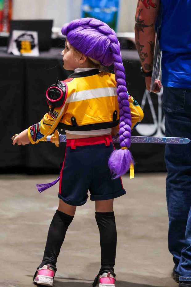 Fans in cosplay attend GalaxyCon San Jose at the San Jose McEnery Convention Center in San Jose, Calif., on Friday, Aug. 28, 2026. (Ray Chavez/Bay Area News Group)