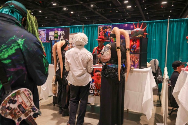 Fans in cosplay attend GalaxyCon San Jose at the San Jose McEnery Convention Center in San Jose, Calif., on Friday, Aug. 28, 2026. (Ray Chavez/Bay Area News Group)