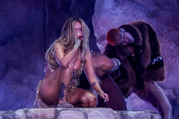 Reggaeton superstar Karol G performs in concert at Levi's Stadium in Santa Clara, Calif., Friday, Aug. 21, 2026. (Ray Chavez/Bay Area News Group)