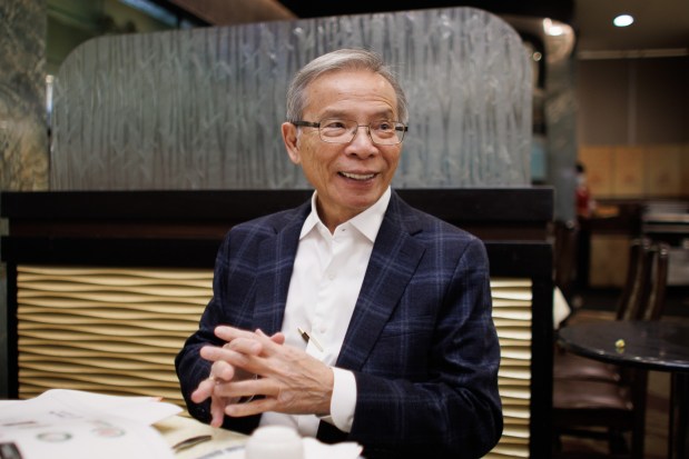 GD Commercial Real Estate Executive Managing Director John Luk talks during an interview at Mayflower Seafood Restaurant in the Milpitas Square shopping center on June 4, 2026, in Milpitas, Calif. (Dai Sugano/Bay Area News Group)