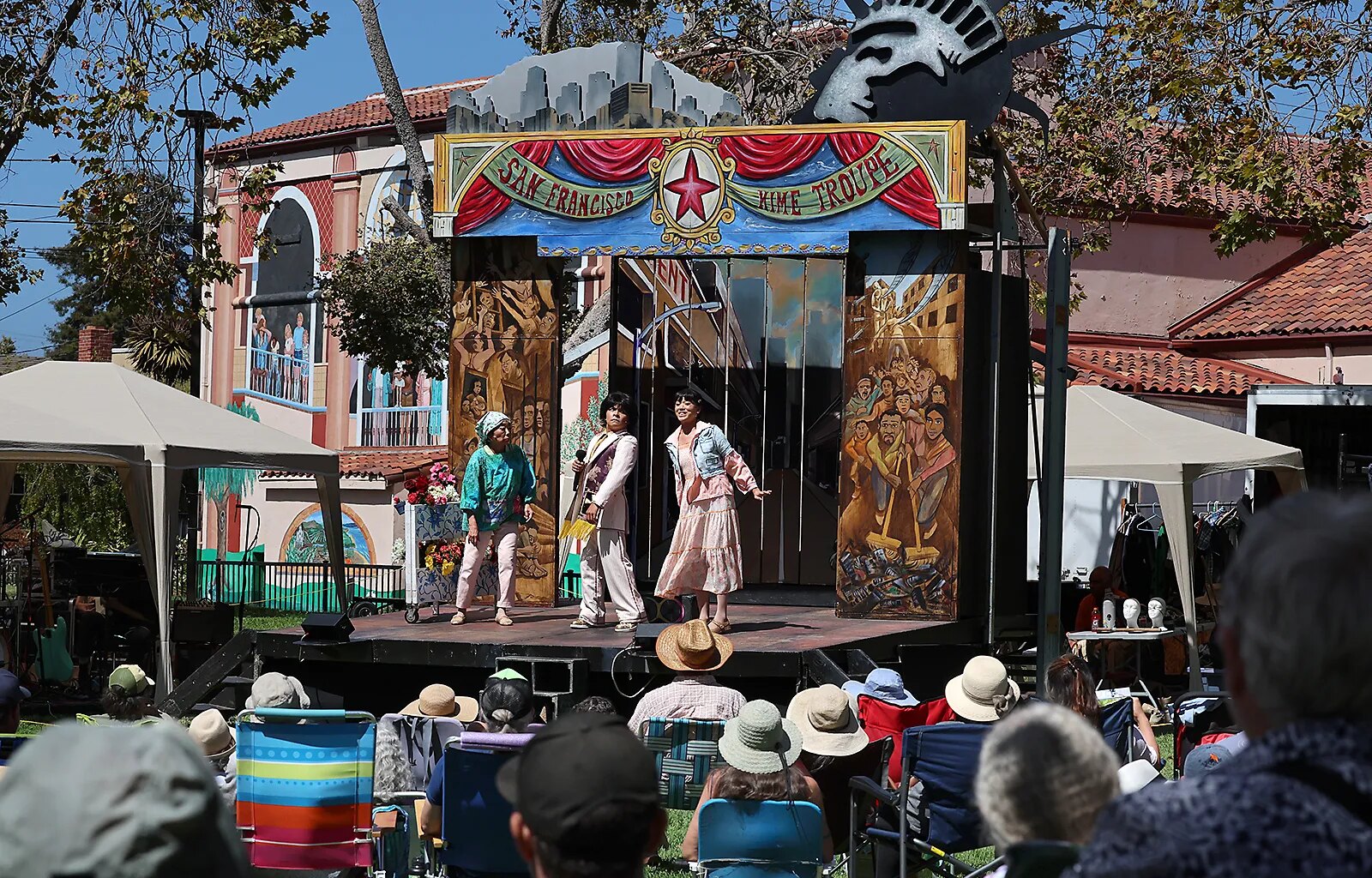 San Francisco Mime Troupe performs in Santa Cruz – Santa Cruz Sentinel