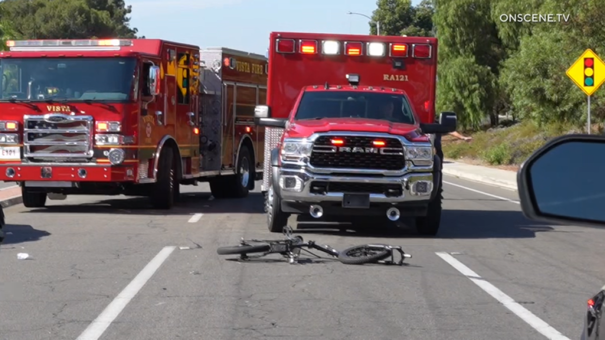 E-bike crash in Vista leaves 26-year-old rider dead – NBC 7 San Diego