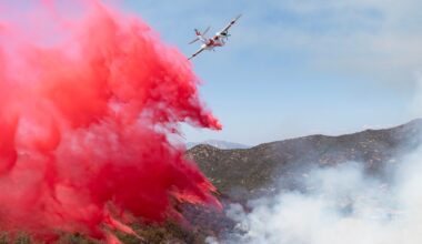 All evacuation orders lifted, forward progress stopped on fire near Jamul