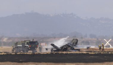 F-35 fighter jet crashes at Marine Corps Air Station Miramar – San Diego Union-Tribune
