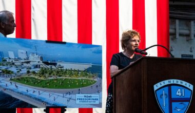 USS Midway’s long overdue waterfront park reaches major milestone – San Diego Union-Tribune