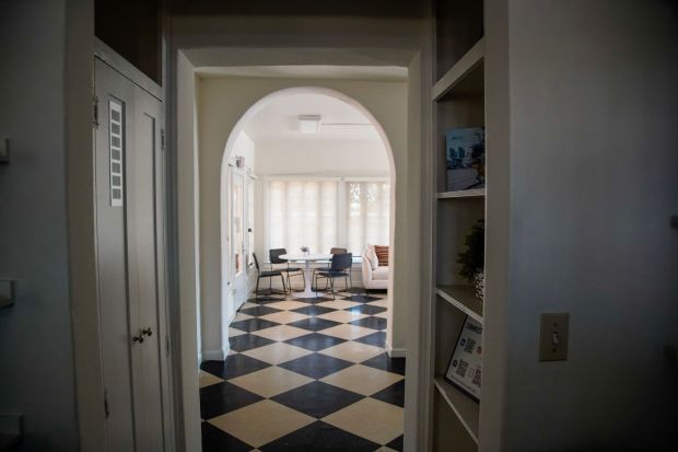 Inside the original officers' quarters at Liberty Station will be transformed into a new restaurant and event space complex called The Admiral in Point Loma on Friday, Sept. 13, 2024 in San Diego, California.