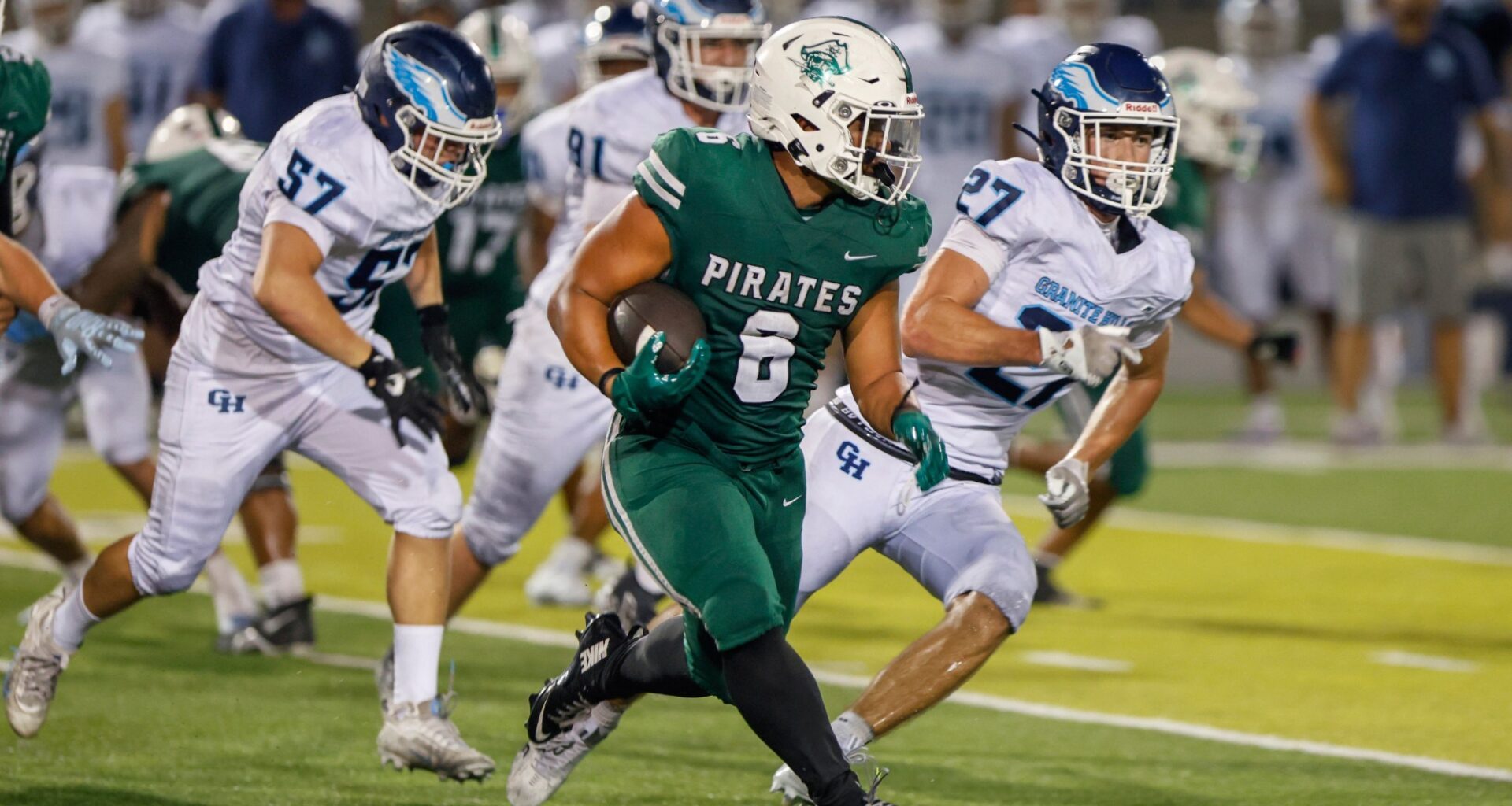 Oh, Oceanside! Pirates start 2026 season with runaway win over Granite Hills