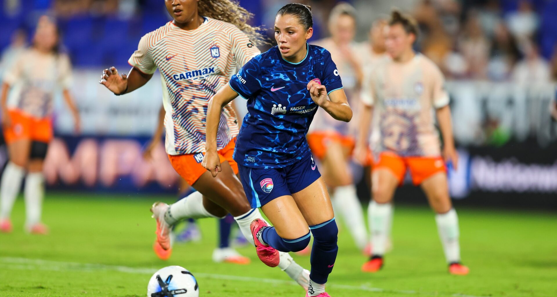 Former San Diego star Jaedyn Shaw's goal the difference as Gotham beats Wave