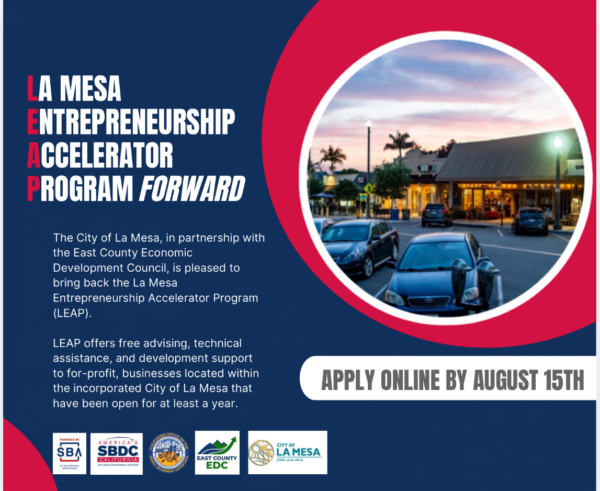 LEAP returns to La Mesa with focus on established local businesses