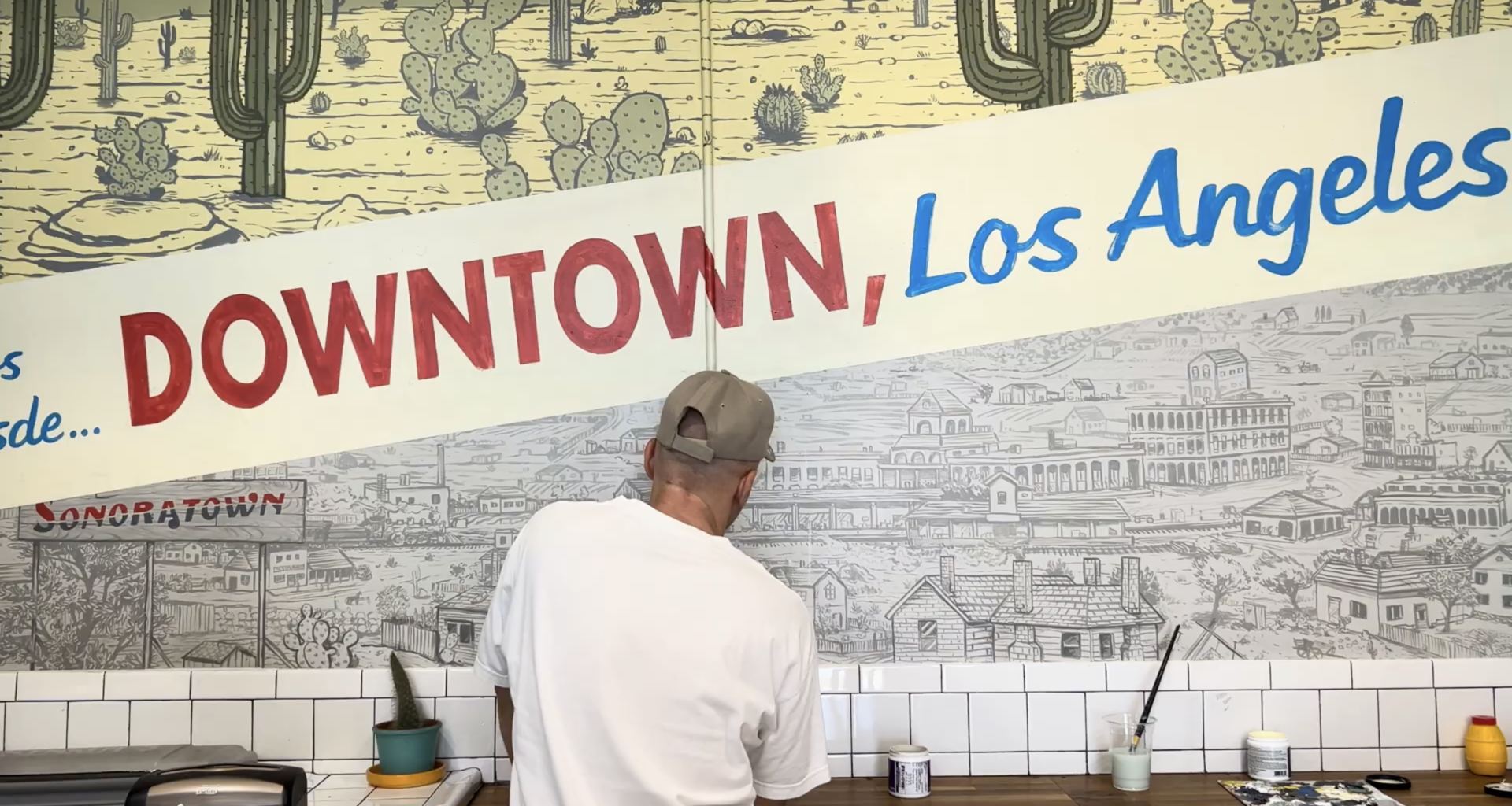 You See His Murals Across L.A. and at Your Favorite Restaurants. Now Meet the Painter ~ L.A. TACO