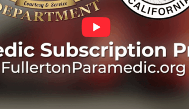 Paramedic Subscription Program 2026 - Fullerton Observer