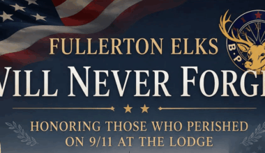 Event Announcement: Patriot Day Luncheon at Elks Lodge 1993