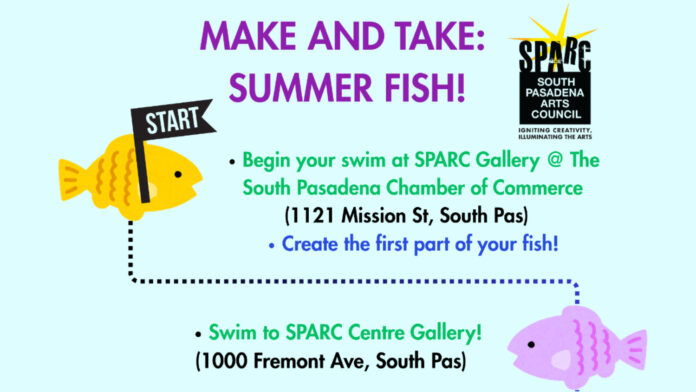 Graphic: SPARC | The South Pasadenan | Make and Take: Summer Fish