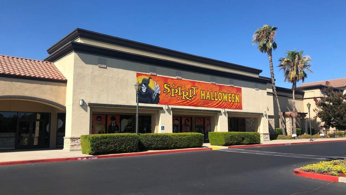 Is Spirit Halloween costume store open yet in Sacramento area?