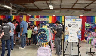 Sunnyvale Community Service's Ready to Learn program distributed school supplies for more than 2,000 students this year.