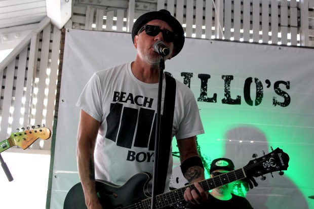 Pennywise will be among the bands performing at Alex's Bar on Sunday, Aug. 23, for "Long Beach City Rockers: A Celebration of Joe Strummer & The Clash." Pennywise frontman Jim Lindberg performs at the BeachLife Festival in Redondo Beach, on Friday, May 2, 2025. (File photo by Michael Hixon/SCNG)