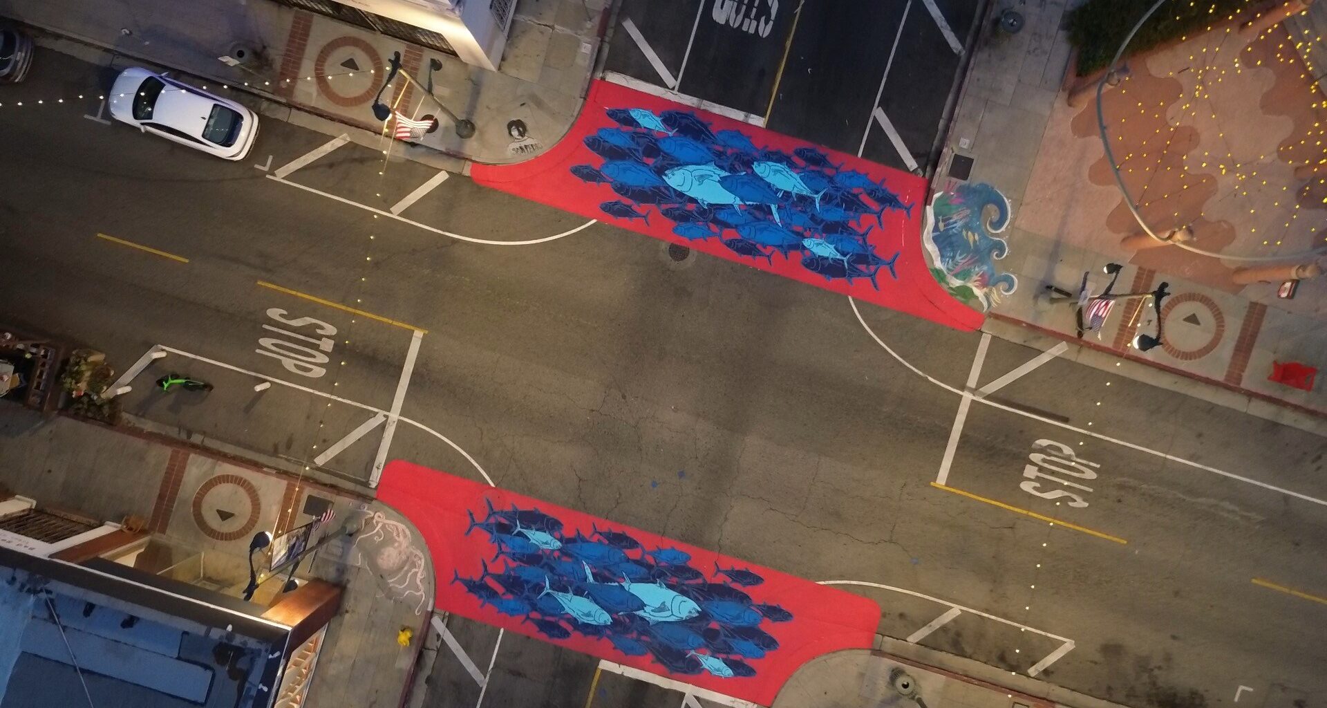 San Pedro’s fishing history comes to life in new artistic crosswalks – Daily Breeze