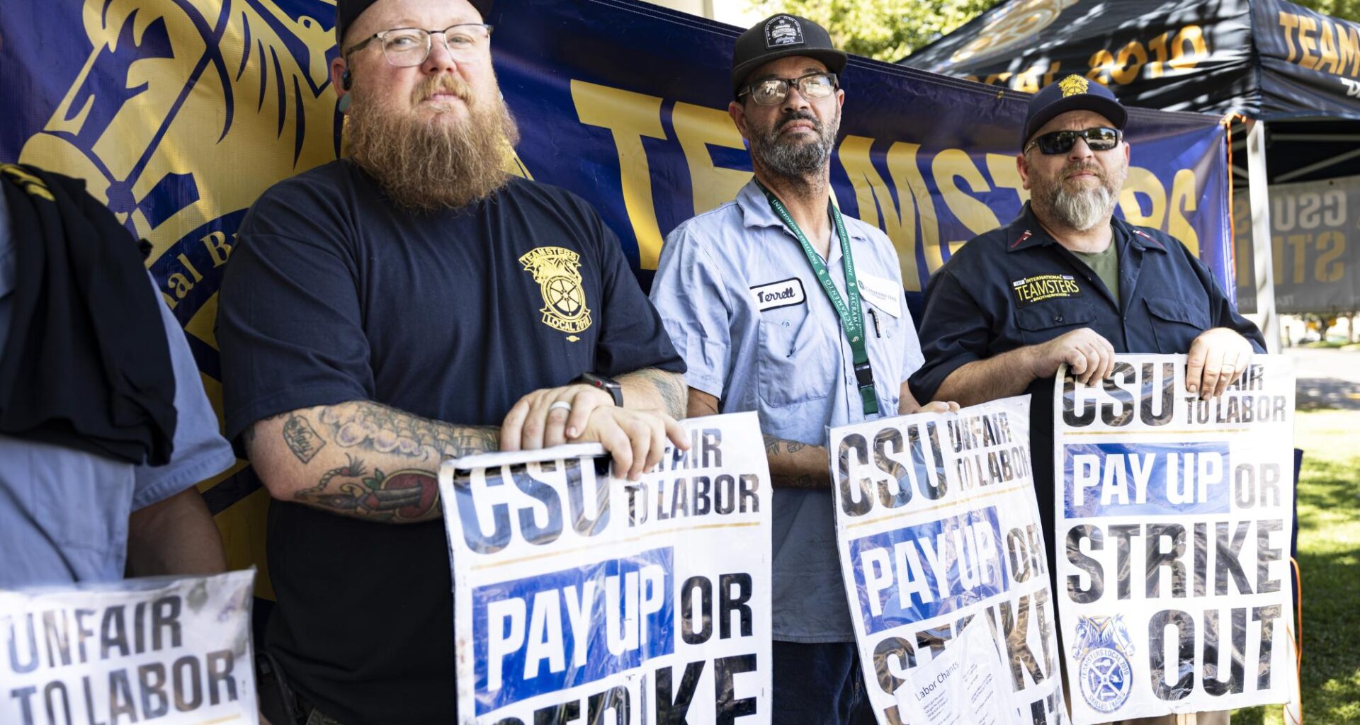 ‘Greed’: Teamsters welcome students with one-day strike on move-in day – The State Hornet