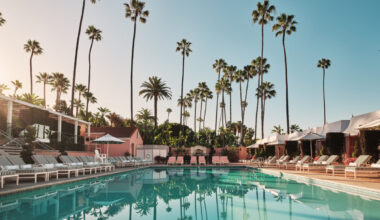 The Beverly Hills Hotel pool