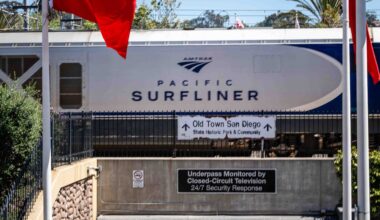 Federal railroad administration grants $150m to San Diego County for Amtrak