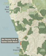 Location of Don Horsley Park at Tunitas Creek Beach