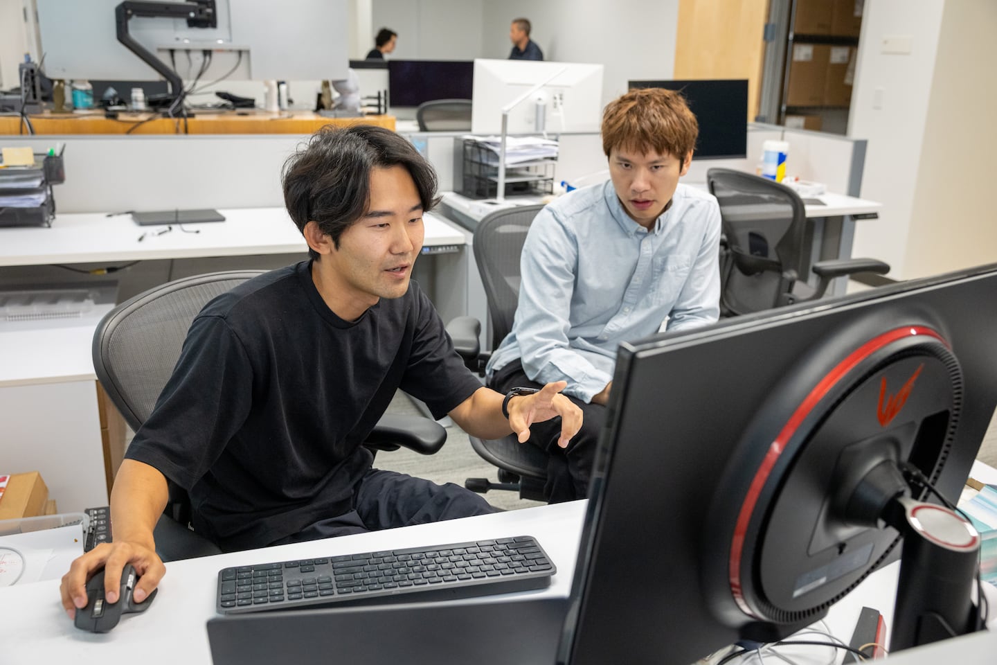 Satotaka Omori, head of aging biology, and Felix Wong had a conversation at Integrated Biosciences.