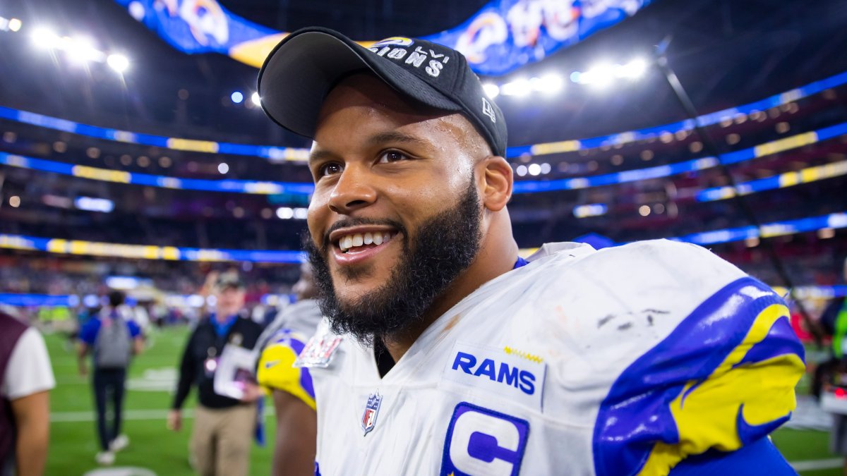 Aaron Donald coming out of retirement to rejoin Rams – NBC Los Angeles
