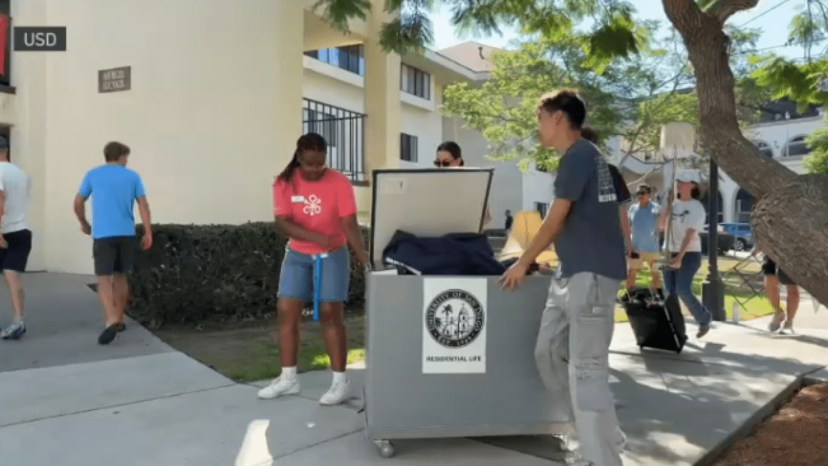 University of San Diego move-in weekend welcomes 1,500 students – NBC 7 San Diego