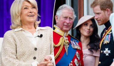 Martha Stewart claims Meghan Markle was gossiping about private King Charles reunion at California dinner party