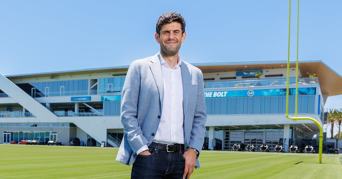 2026 Forty Under 40: Jason Lavine, Los Angeles Chargers