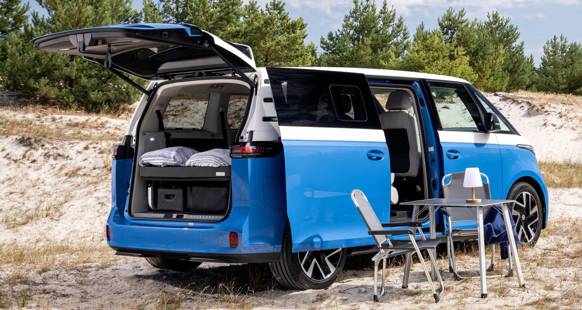 VW’s First Electric California Is An ID. Buzz With A Bed
