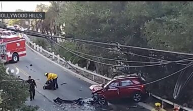 Four-vehicle Cahuenga Pass crash results in at least one hospitalization – NBC Los Angeles