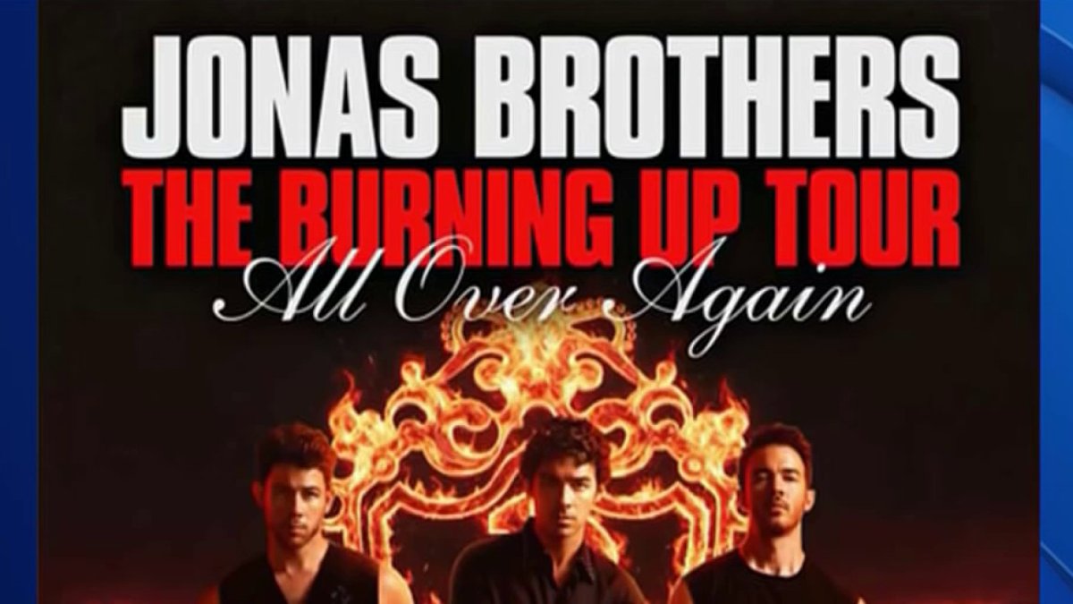 Jonas Brothers ‘Burning Up Tour All Over Again’ in San Francisco – NBC Bay Area