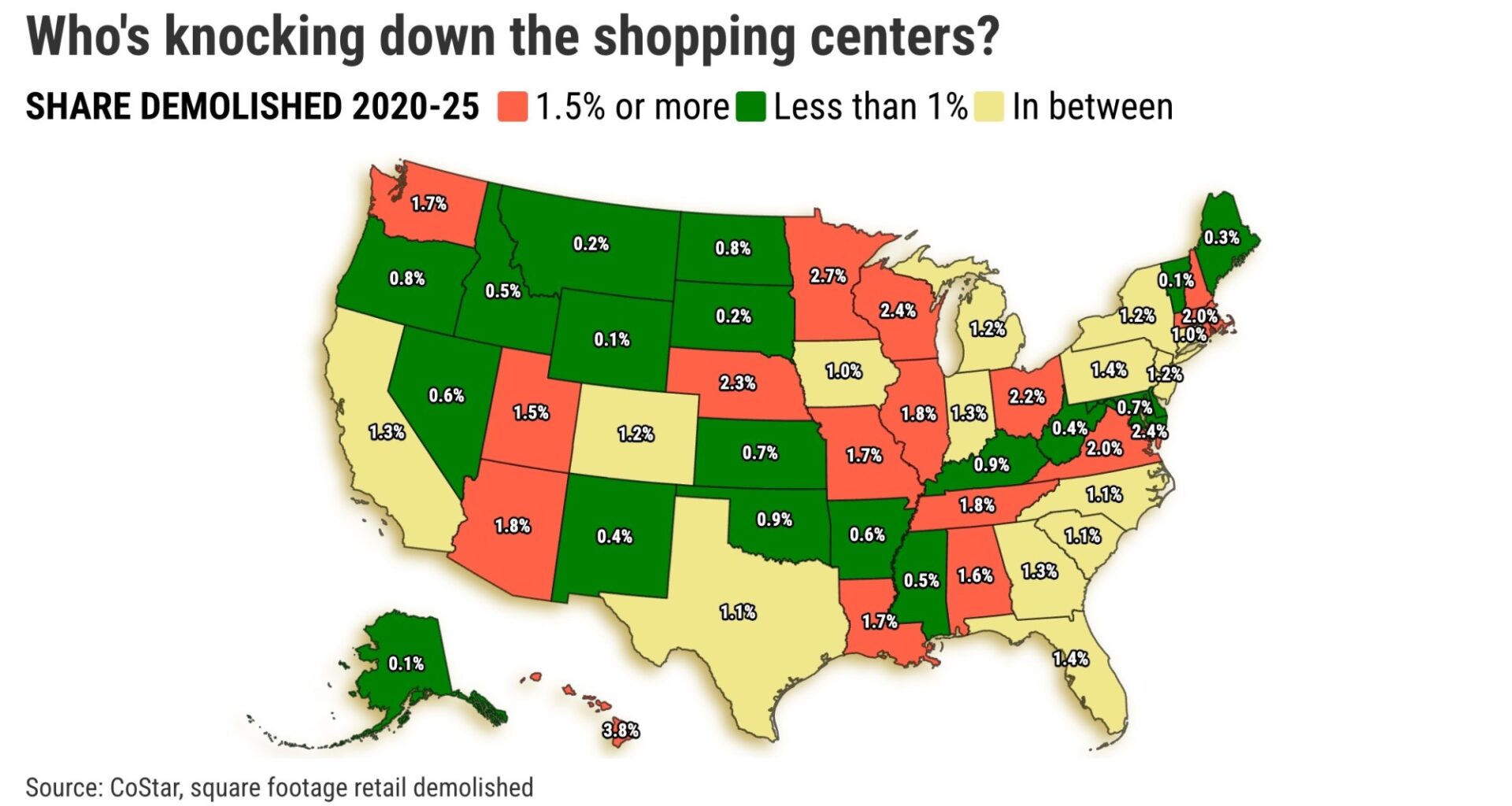 23 million square feet of California retail space demolished – Orange County Register