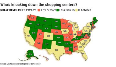 23 million square feet of California retail space demolished – Orange County Register