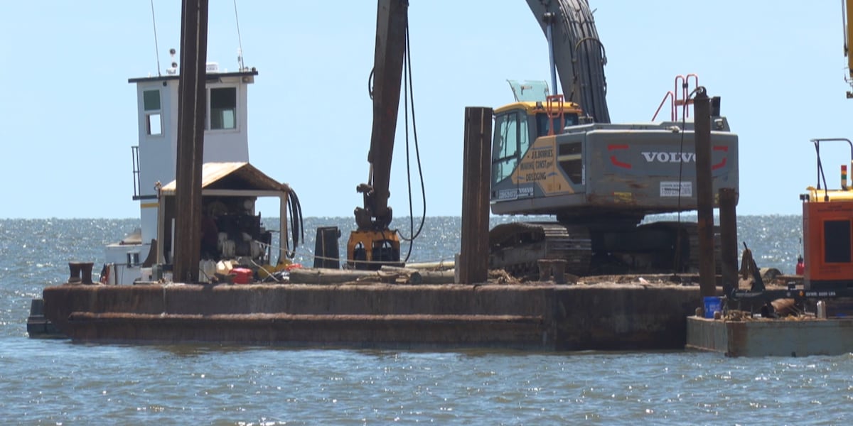 Jim Simpson Pier could reopen by end of September after six-year closure