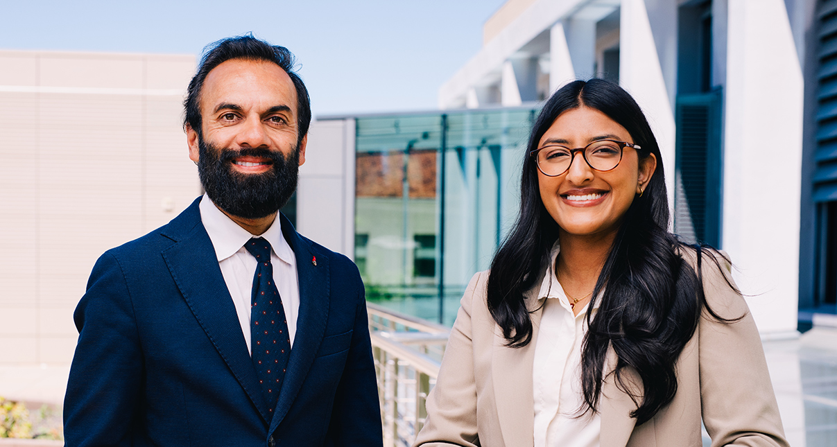 The work of having a real thought: Zara Tayebjee ’26 gains new perspective learning from lecturer Talha Syed
