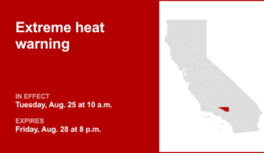 UPDATE: Extreme heat warning for Los Angeles County until Friday evening