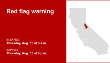 The NWS issues red flag warning for Thursday