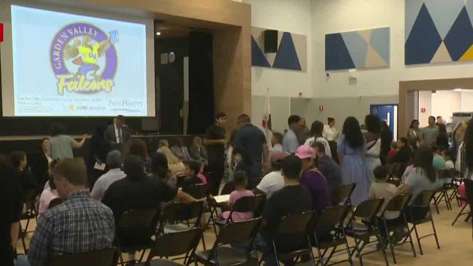 Twin Rivers school district celebrates new school buildings