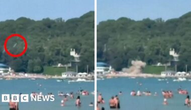 Russia says seven killed and 40 injured by Ukrainian drone hitting busy beach